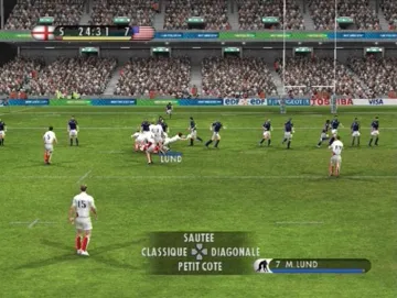 Rugby 08 screen shot game playing